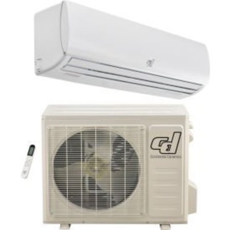 Global Equipment Ductless Air Conditioner Inverter Split System W/Heat, Wifi Enabled, 24,000 BTU, 18 SEER, 230V 292874